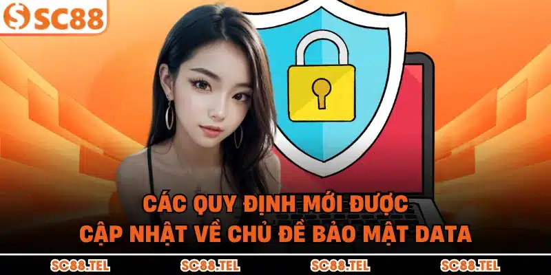 Các quy định mới được cập nhật về chủ đề bảo mật data